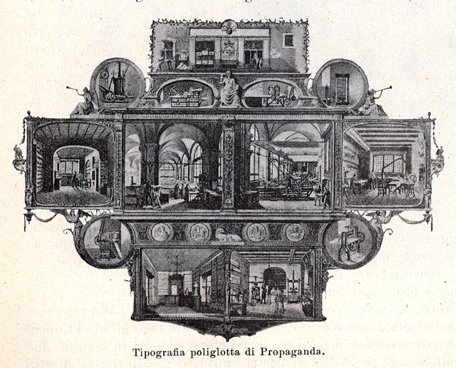 Incisione Tipografia Poliglotta