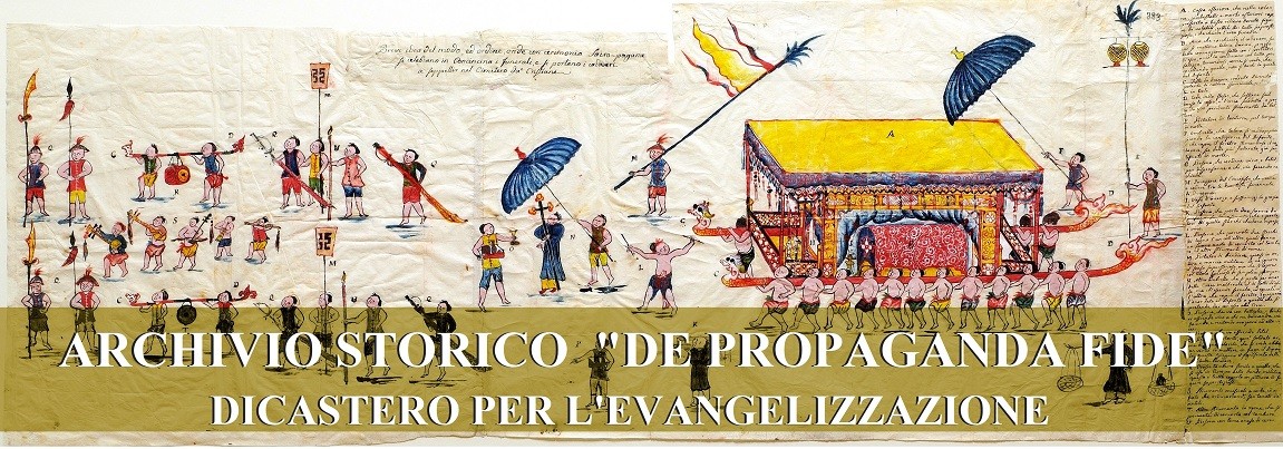 Home Page Propaganda fide historical archives	